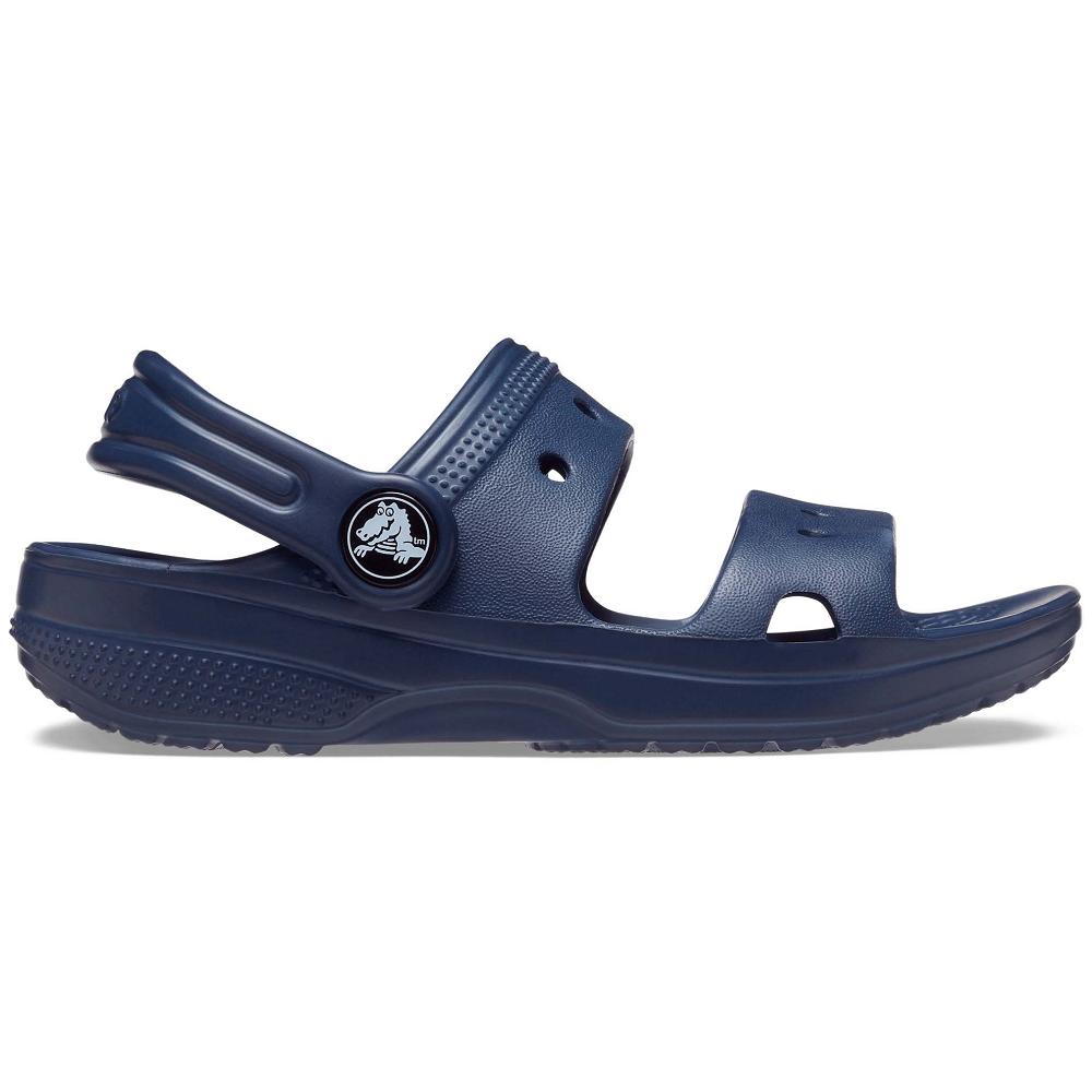 Navy Boys' Crocs Toddlers' Classic Sandals | NZ 1442SGLO